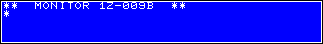 MZ-1500 Monitor ROM 1Z-009B