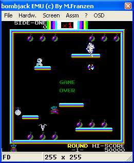 Bombjack screenshot