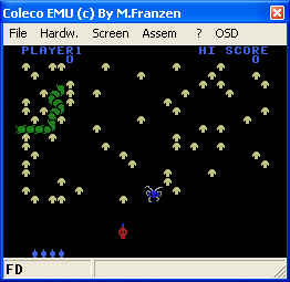 Centipede screenshot