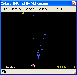 Gyruss screenshot