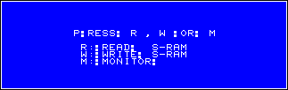 MZ-1R12 initial message
