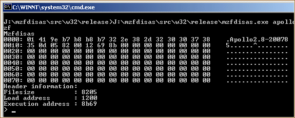 Header display