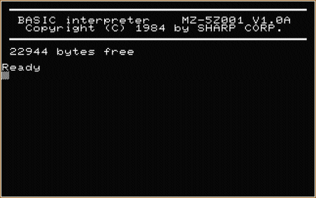 Basic MZ-5Z001