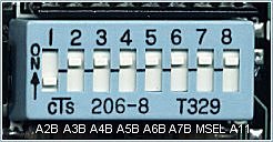 MZ-1R12 DIP switch