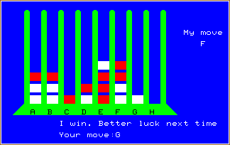 CONNECT FOUR screen shot