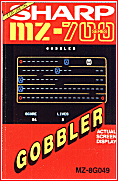 The original cover of the game GOBBLER
