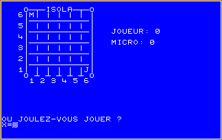 ISOLA screen shot