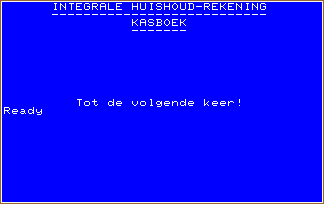 KASBOEK screen shot