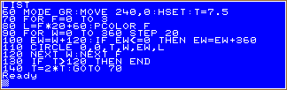 Basic program of example 2