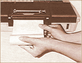 inserting paper