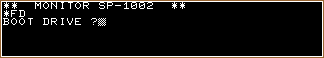 MZ-80K floppy disk interface