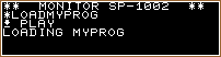 example of the LOAD command